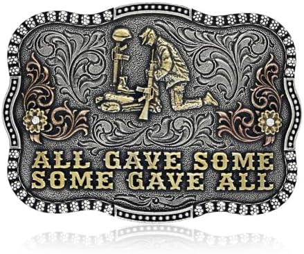 Montana Silversmiths 2nd Amendment Series Attitude Western Belt Buckle