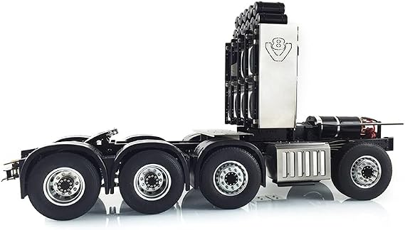 LESU 1/14 8 * 8 Heavy Metal Chassis with G-6057 Equipment Rack 12G Servo for DIY RC 3363 1851 Tractor Truck Model