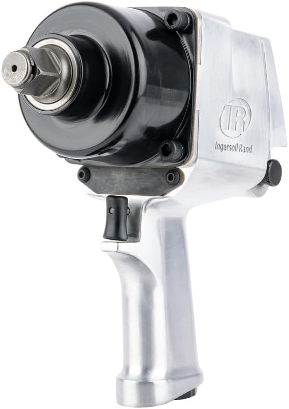 Ingersoll Rand 261 34-Inch Super Duty Air Impact Wrench - High Torque Output, Handle Exhaust, Pressure-Feed Lube System, Hammer Impact Mechanism, Silver