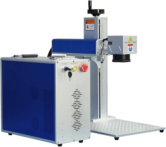 JPT 50W, 175175mm Fiber Laser Marking Machine Fiber Laser Engraver Fiber Laser Marker Class 1 Laser Output Power 0.39mW