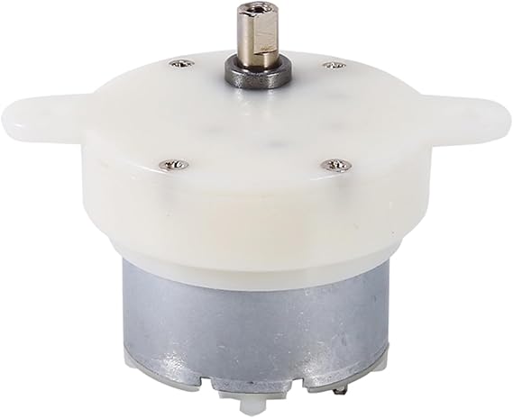 12v DC High Slow Speed Electric Motor 3 RPM 4mm Shaft Diameter Micro Slow Down Mute Motor