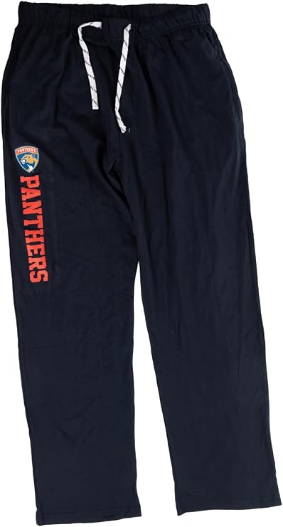 Calhoun NHL Mens Lightweight Cotton Jersey Lounge Pants