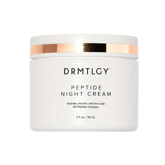 DRMTLGY Peptide Night Cream | Hydrating Firming Moisturizer