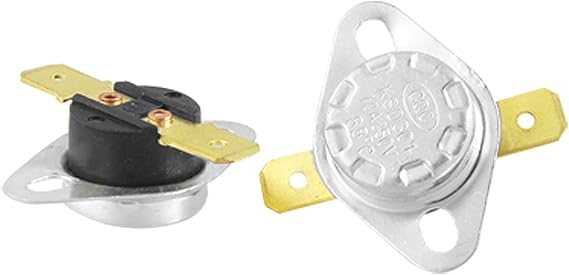 uxcell 2 x Temperature Control Switch Thermostat 85 Celsius Normal Close KSD301