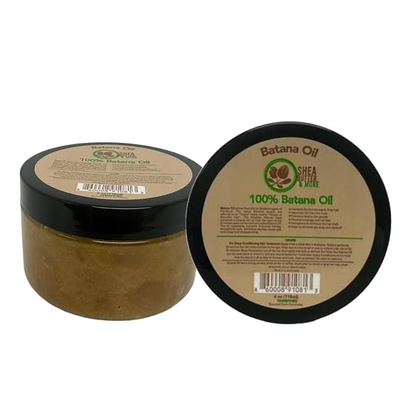 100% Raw Batana Oil (2) 4oz Value Pack - Dr. Sebi Approved