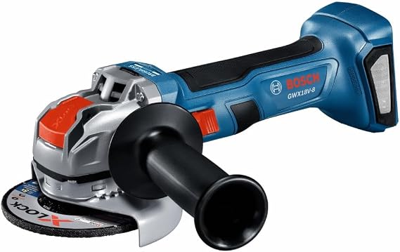 BOSCH GWX18V-8N 18V X-LOCK Brushless Cordless Angle Grinder, Bare Tool