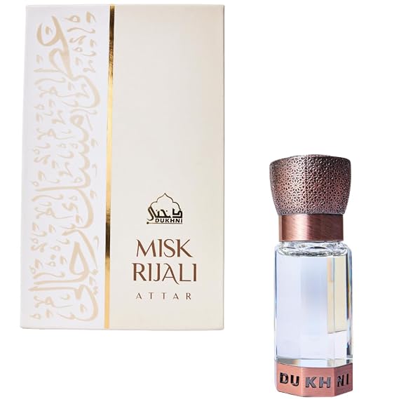 Dukhni Misk Rijali Attar Oil 6ml Musk Perfume Oil|Luxury Islamic Gift