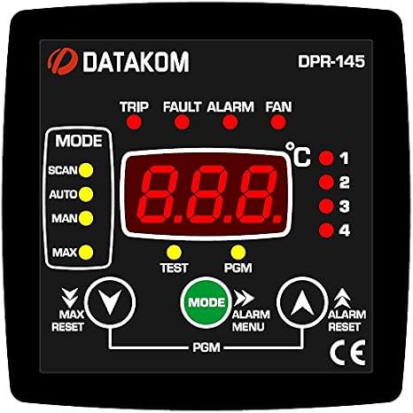 DPR-145 MV Transformer Temperature Protection Controller