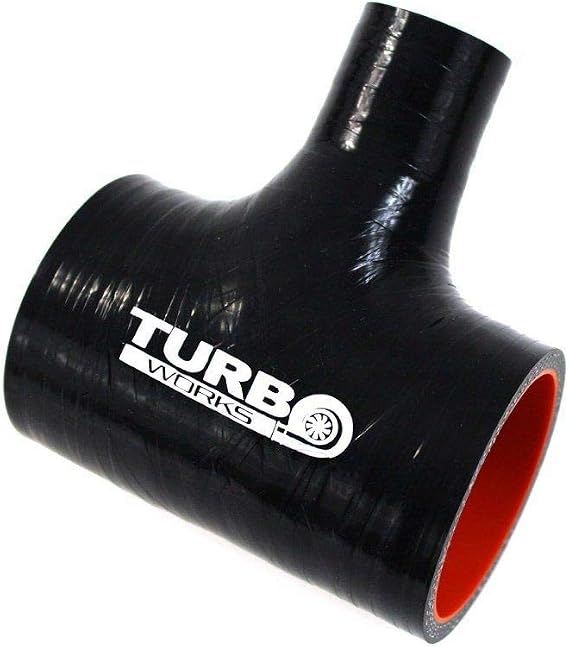 V-maxzone M-2718 T Piece Hose Blowoff Turboworks Pro Black 77-15mm