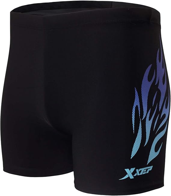 KANAV Men's Athletic Swim Jammers Quick Dry Square Leg Swimsuit for Men Drag Suits for Swimming Training Racing Swim Briefs