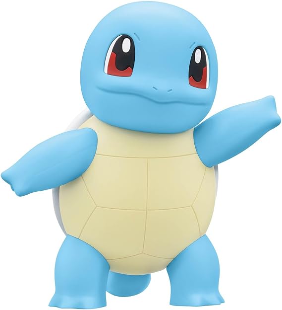 Pokemon Plamo Collection Quick!! 17 Squirtle Color-Coded Plastic Model