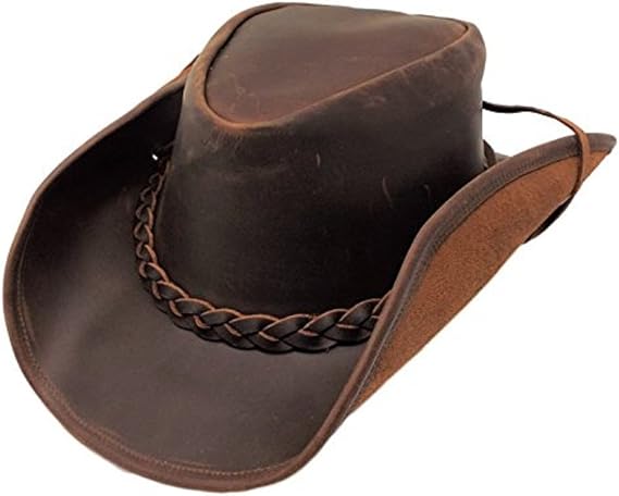 Leather Cowboy Hat Traders Down Under