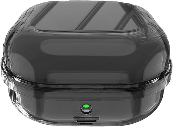 Microsonic Samsung Galaxy Buds 4 Pro Kılıf Airbag Transparan Silikon Füme