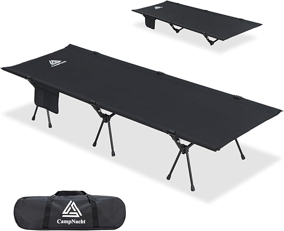 Ultralight Camping Cot for Adults, Aluminium Backpacking Folding Bed