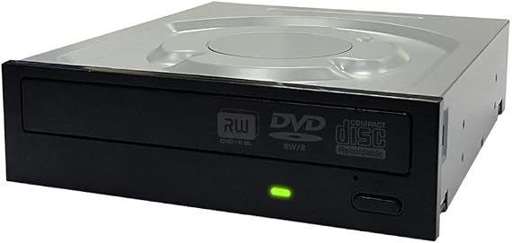 Serial-ATA Internal 24X CD DVD Optical Drives Burner AD-5290S (Black) (Bulk) - Internal CD/DVD Drive for PC, SATA DVD Drive, DVD Writer for Desktop