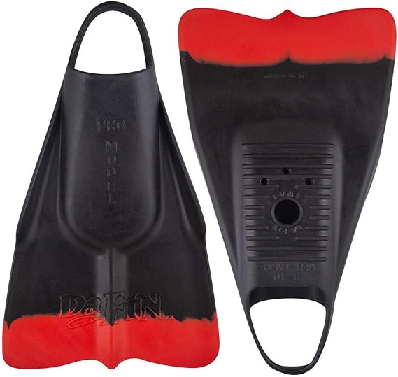 DaFin Bodyboarding Swim Fin Black/Red, Small