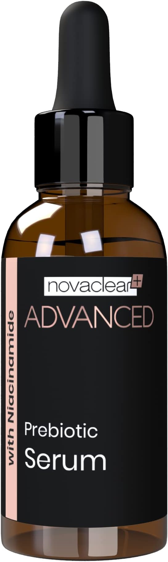 Novaclear Advanced Prebiotic Serum with 10% Niacinamide – Pore Minimizing, Sebum Control & Microbiome Balance – Oil Control Complex, Squalane & Botanicals – Matte Finish – Ideal Under Makeup – 30 ML