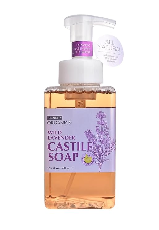 Bench Organics Castile Soap, Wild Lavender
