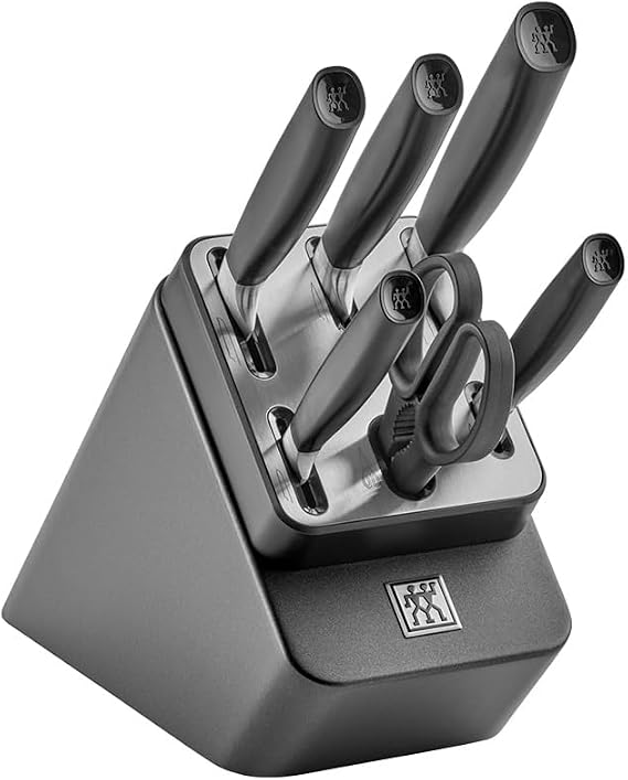 Zwilling All Star Blok Bıçak Seti 7 Parça Antrasit