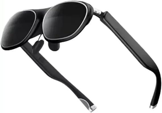 Compatible for Rokid Max2 AR Glasses 3D Smart AR Glasses 8GB+128GB HD 90Hz Refresh Rate Supports AI Voice Operation Charge While Using Function