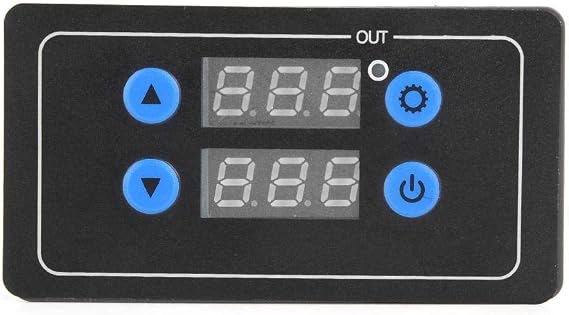 Timer Relay,Adjustable Cycle Delay Timer Relay Module Timing Delay Board with Digital Display(DC 12V)