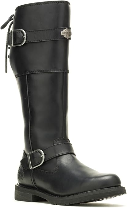 Harley-Davidson Women's Kirtland Ride Black or Brown Motorcycle Boots D87307