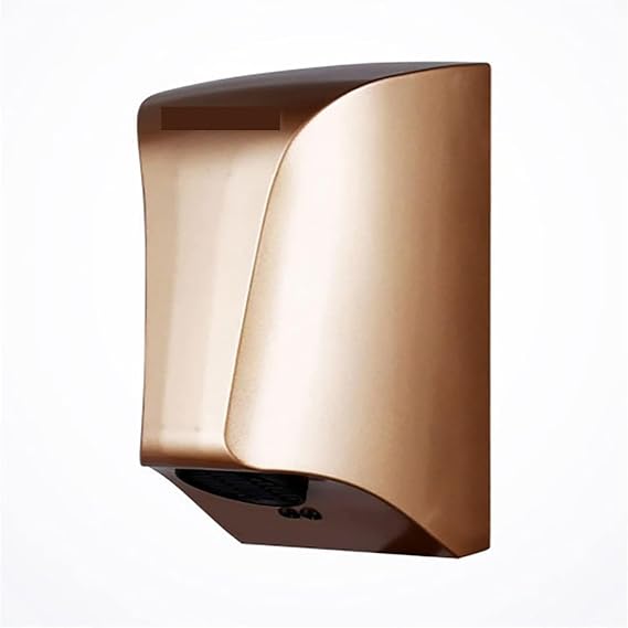 Automatic Hand Dryer,Mini Electric Hand Dryers,Commercial Wall Mounted Electric Hand Dryers for Home,Kitchen,Commercial,Restaurant(5.4" x 8.4" x 4.7", Gold)