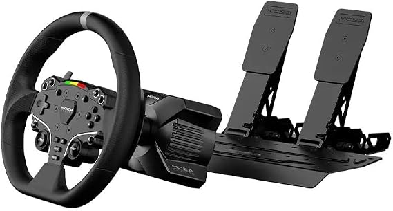 MOZA R3 Racing Bundle, 3.9Nm Direct Drive Simracing Seti, 11" Direksiyon, Pedal ve Masa Kelepçesi, PC/Windows Uyumlu, Bulut Kontrol Sistemi