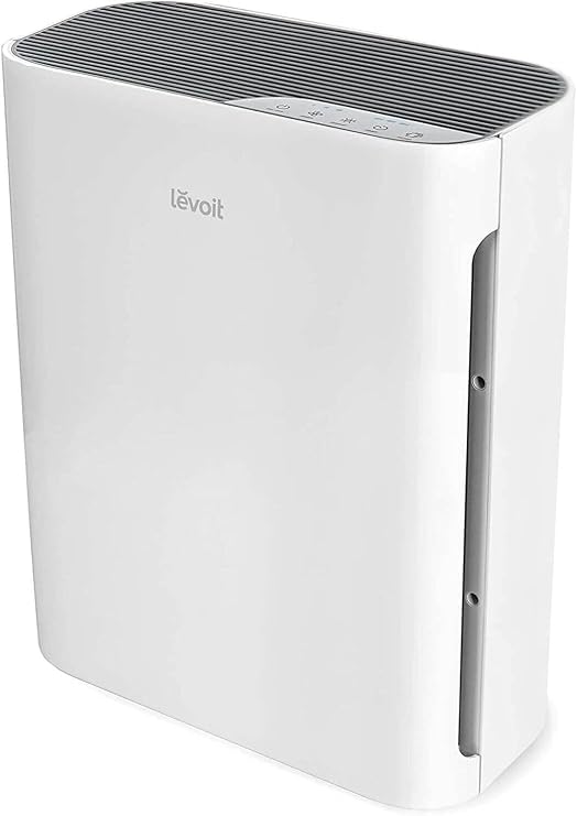 Levoit Air Purifier for Home Bedroom Small Room, Quiet Operation | Washable Pre-Filter for Dander, Smoke, Dust, Pollen, AHAM VERIFIDE, Odor Eliminators, Pet Hair Remover, Vital 100, White