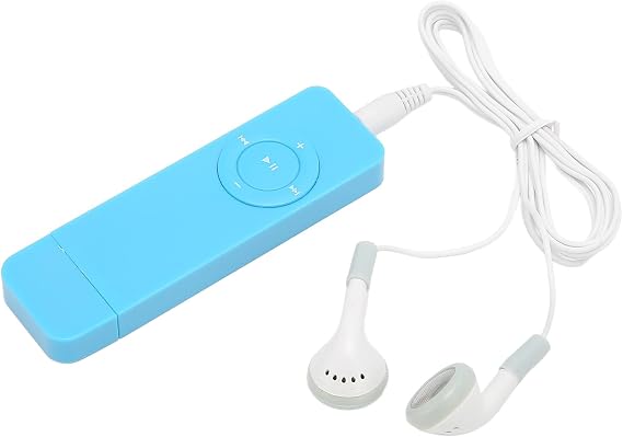 Digital Music Player, MP3 Player 64GB, Sport Design, Music Player for Outdoor Activities, Green