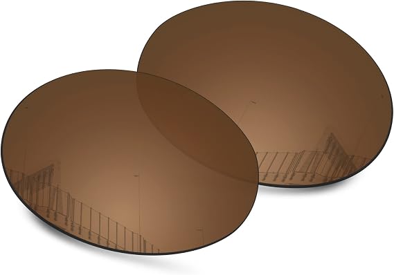 Well-aimed Replacement Lenses Compatible with Oakley Eye Jacket Redux OO9438 Sunglasses - Brown Polarized