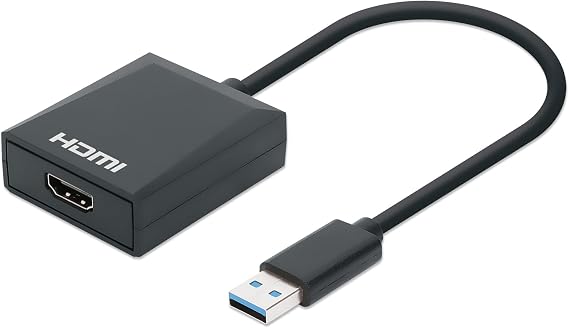 Manhattan USB-A USB 3.1 Gen 1 to HDMI Adapter 1080p@60Hz