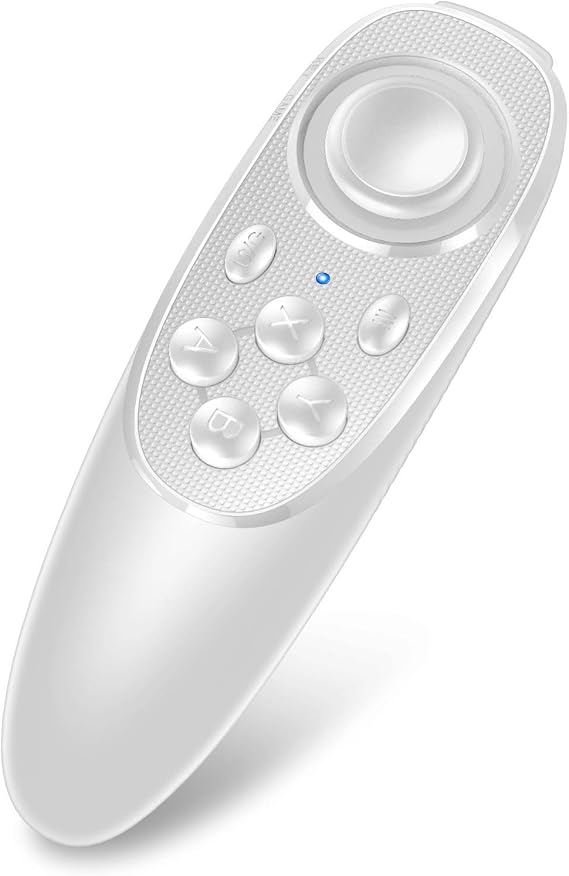 VR Remote Controller for Phones Compatible with Oculus/iOS/Android, Wireless Bluetooth Joystick Remote for iPhone/iPad/Flip E-Book/PPT/Nook Page/to Control Music, Video, Games, Selfie (Upgraded)
