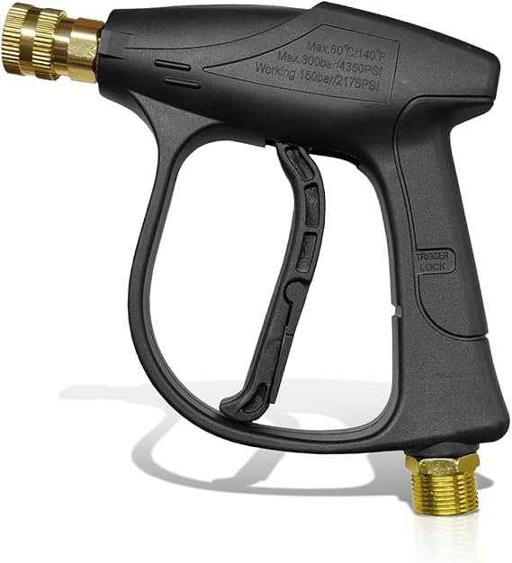 High-Pressure Car Washer Gun 4350 PSI Max (14MM)
