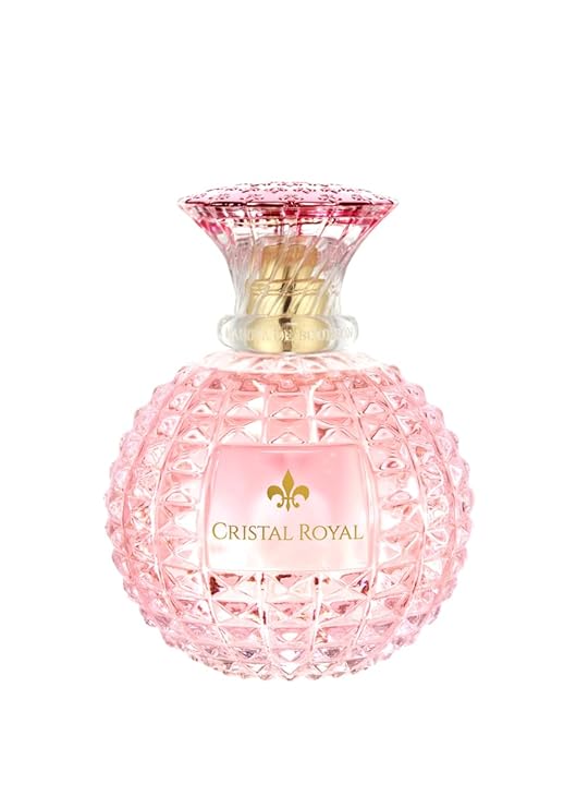 Princesse Marina de Bourbon Cristal Royal Rose Eau de Parfum for Women - Opens with Rose, Lemon and Pear - Blended with Peach, Freesia and Violet - For Joyful and Radiant Ladies - 3.4 oz |