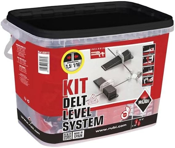 Rubi 1/16" Delta Tile Leveling System Kit