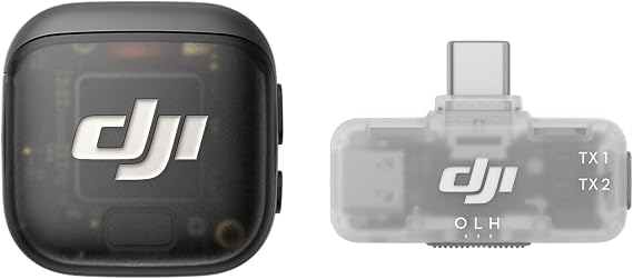 DJI Mic 3 (1 TX + 1 Mobile RX), Wireless Microphone