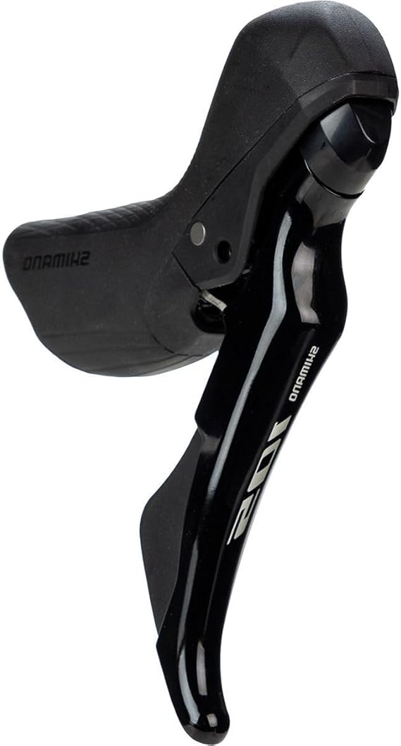 Shimano 105 ST-R7020 Left Standard Reach Double Hydraulic Brake/Shift Lever with BR-R7070 Front Flat Mount Caliper and Fork Adaptor