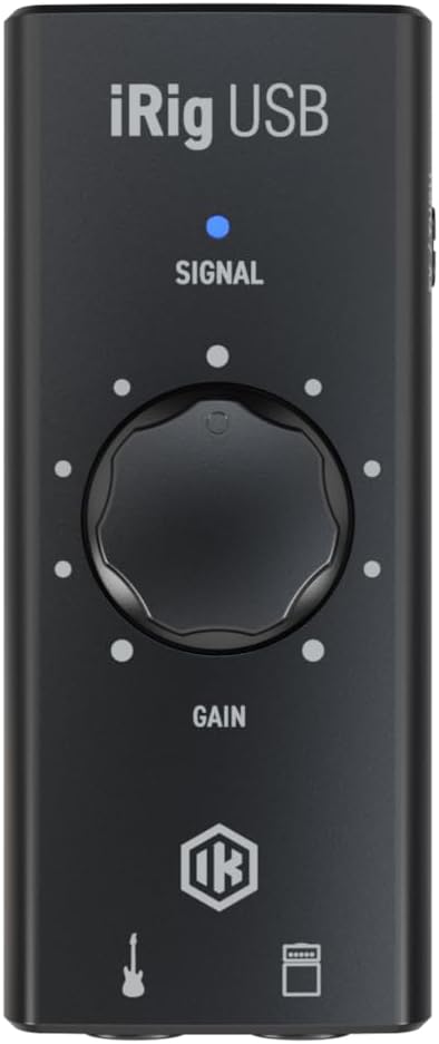 IK Multimedia iRig USB iRig Series 3.9 x 1.7 x 1.0 inches 9.9 x 4.2 x 2.5 cm