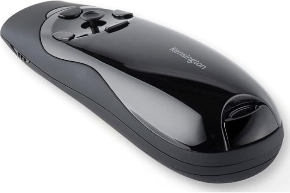 Kensington Expert Wireless Presenter with Red Laser Pointer and Cursor Control (K72425AM)