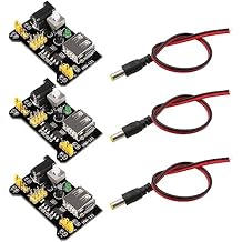 6PCS 3.3V 5V MB102 Breadboard Power Supply Module DC 6.5-12V USB for Arduino Solderless Bread Board