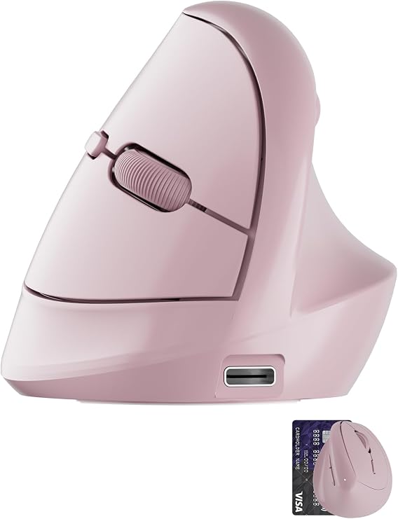 DAREU Ergonomic Vertical Wireless Mouse for Small Hands