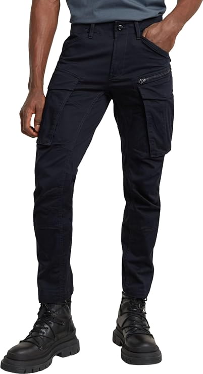 Gestaró Men's Cargo Long Pants, Straight Tapered Pants