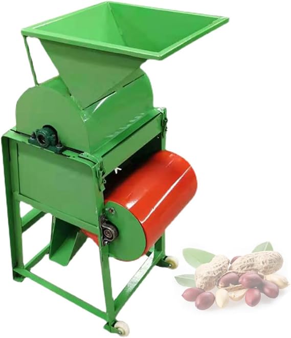 Commercial Peeling Machine, 3000W Peanut Peeling Processor Machine, Automatic Groundnut Thresher Small Peanut Shelling Machine