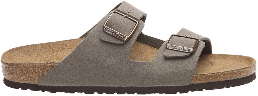 Birkenstock Unisex Arizona, Stone BBUC, 38