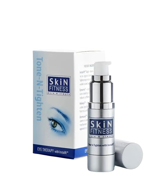 SKIN FITNESS Eye Therapy Cream with Instalift, Anti-Aging Treatment for Eyes, 0.5 oz