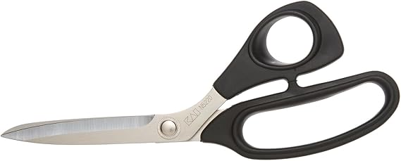 Kai 5220 8 1/2 Inch Black Handle Scissors
