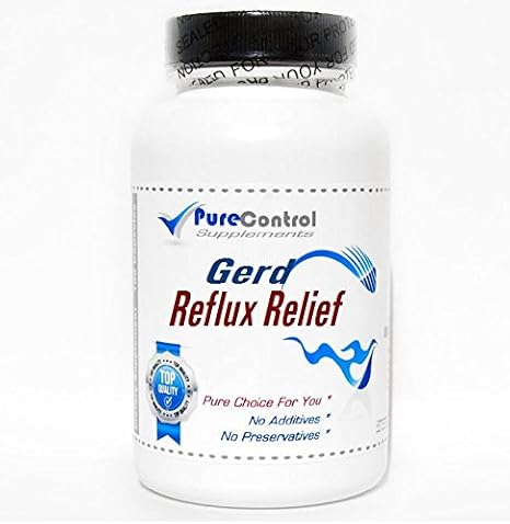 Gerd Reflux Relief // 180 Capsules // Pure // by PureControl Supplements
