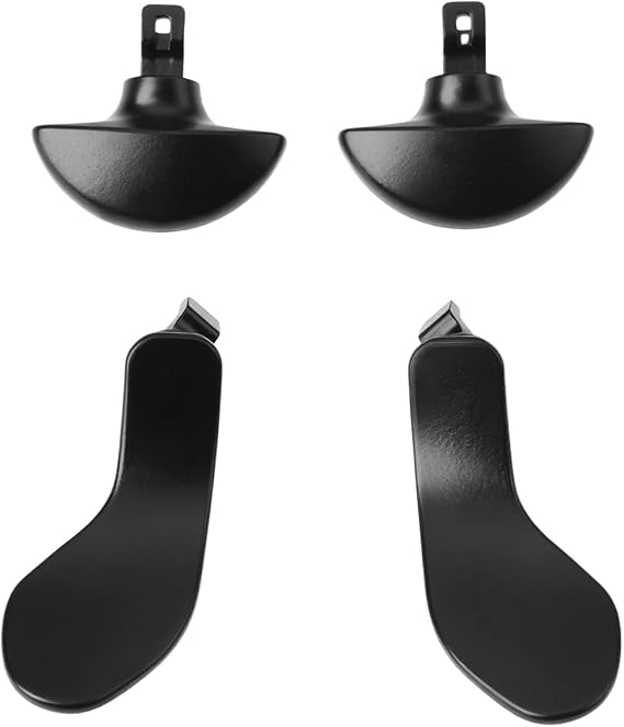 4pcs Controller Back Paddles Black Compatible with PS5 DualSense Edge