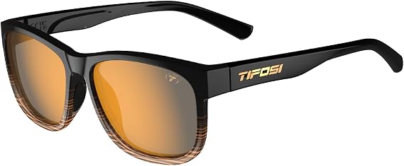 Tifosi Swank XL Oversized Lifestyle Sunglasses | 100% UVA/UVB, shatterproof polycarbonate. Oversized fit, hydrophilic nose pads. For running, cycling, golf & lifestyle.